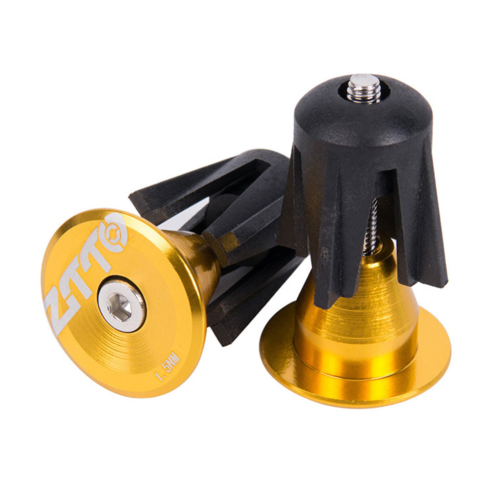 ZTTO 0901 1 Pair Bar End Plugs Handlebar End Caps Bike Handlebar Plugs for 22-24mm ZTTO 0901 1 Pair Bar End Plugs Handlebar End Caps Bike Handlebar Plugs for 22-24mm
